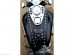 HONDA VT 125 SHADOW VT125 LEATHER TANK Pad Panel Cover Chap Bra Strap Bib